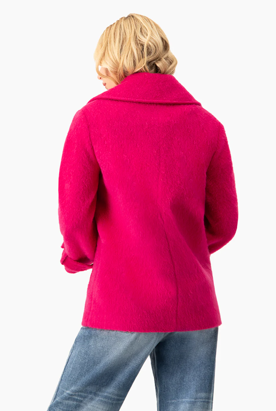 Abrigo cruzado rosa - Image 2