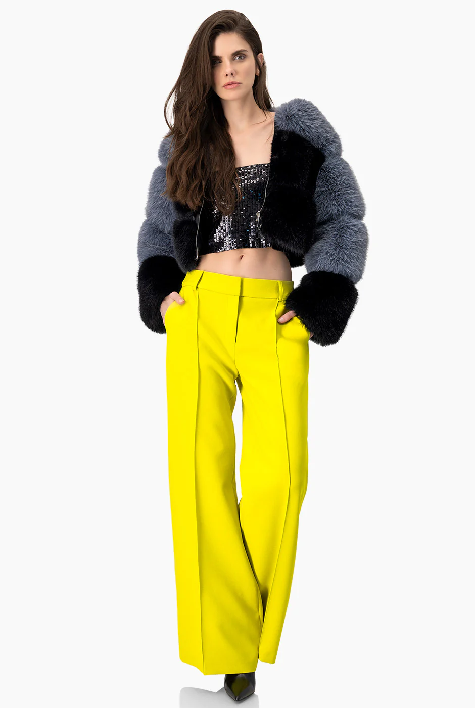 Abrigo Faux-Fur 2 Tonos - Image 3