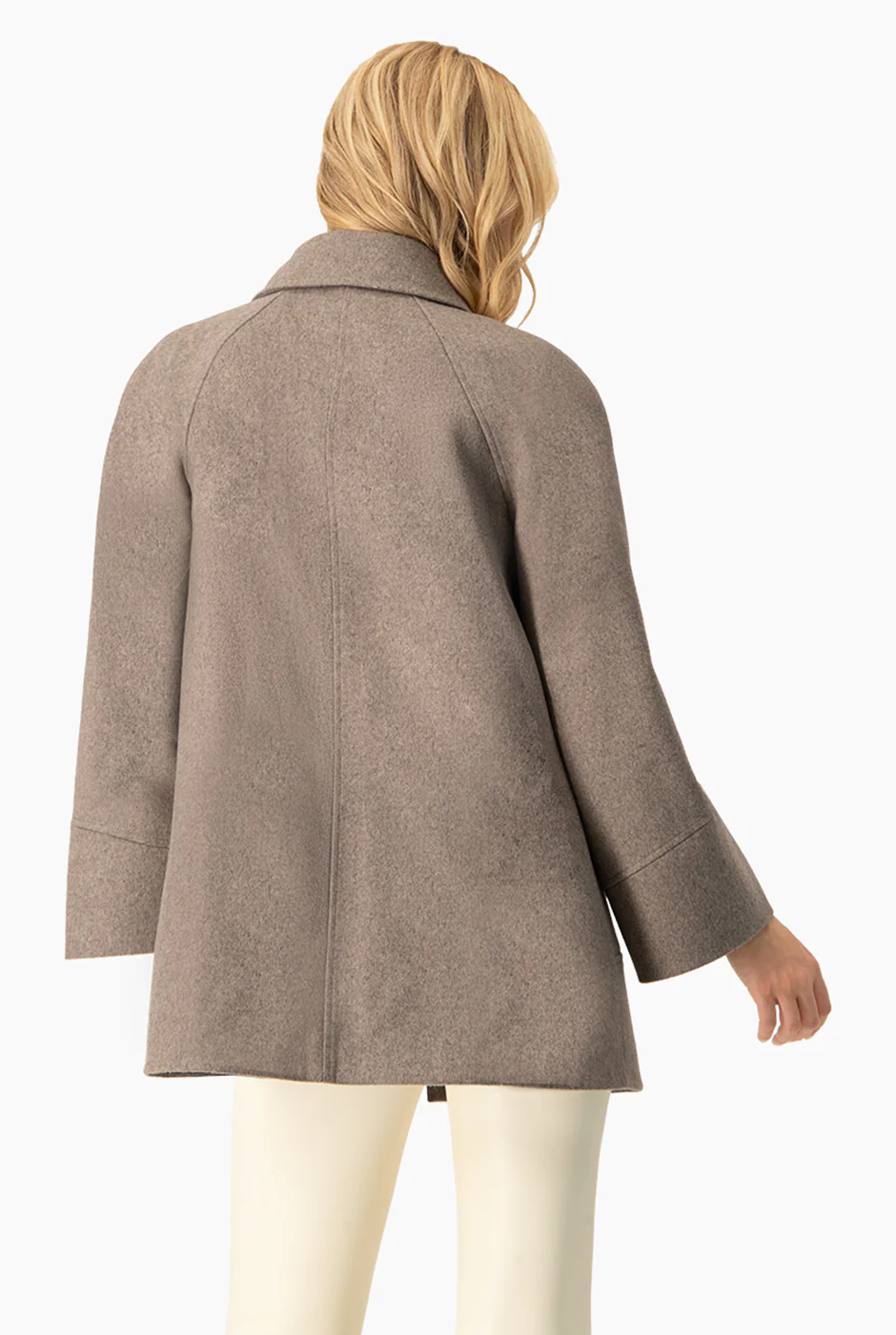 Abrigo gris con bolsillos - Image 2