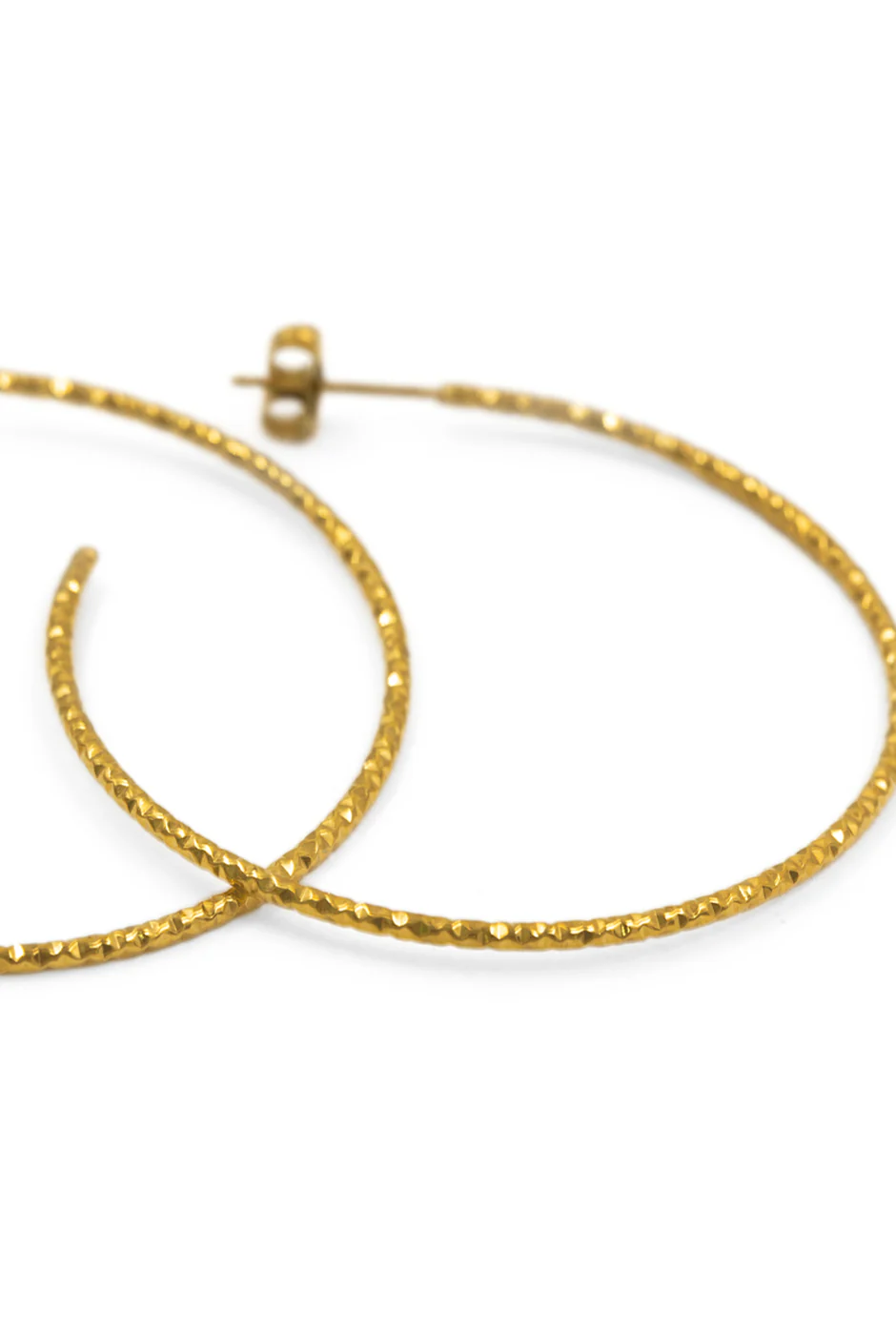 Aretes Texture Hoops - Image 5