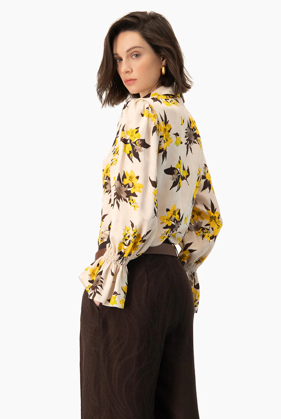 Blusa camisera Ivonne estampada - Image 2