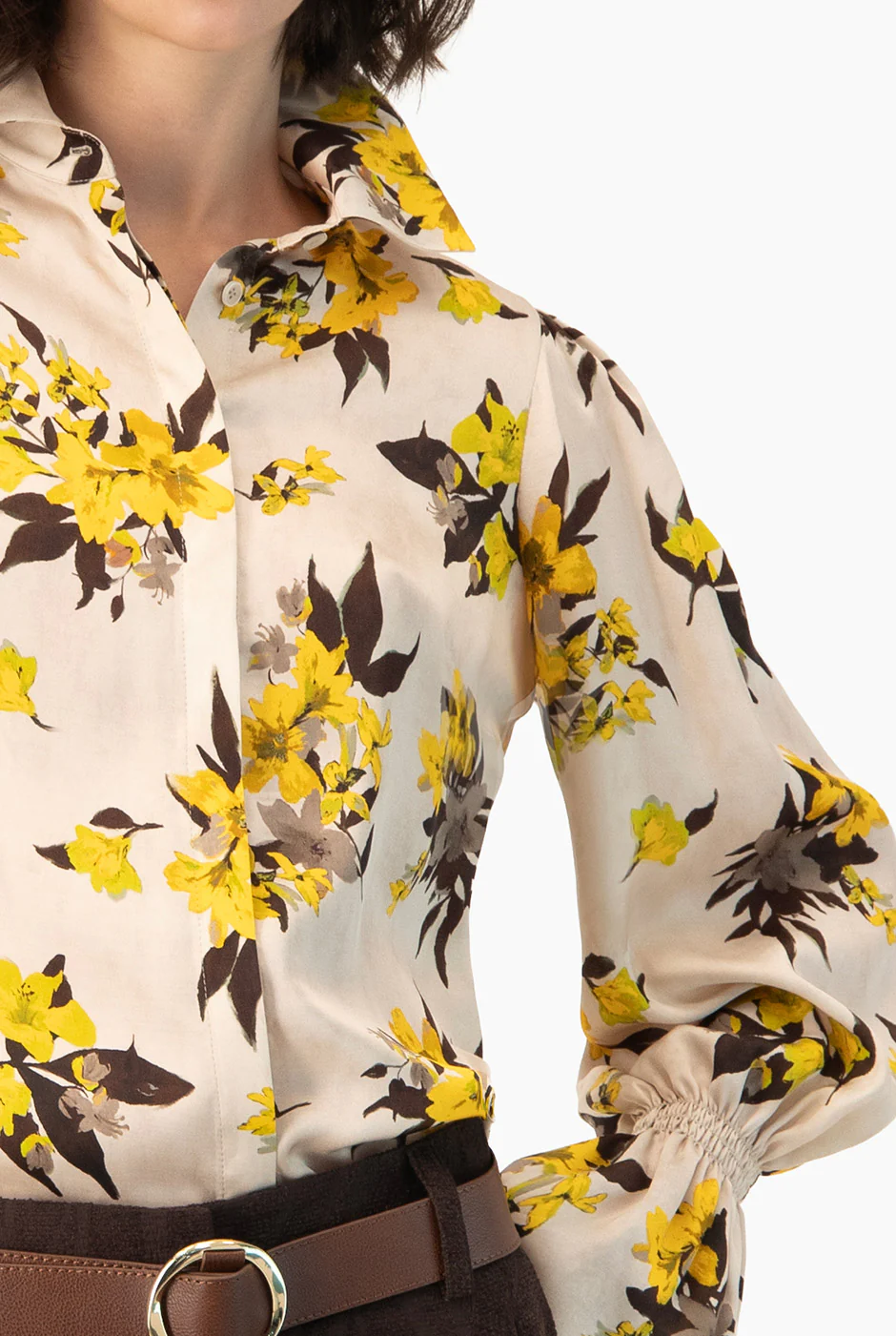 Blusa camisera Ivonne estampada - Image 6