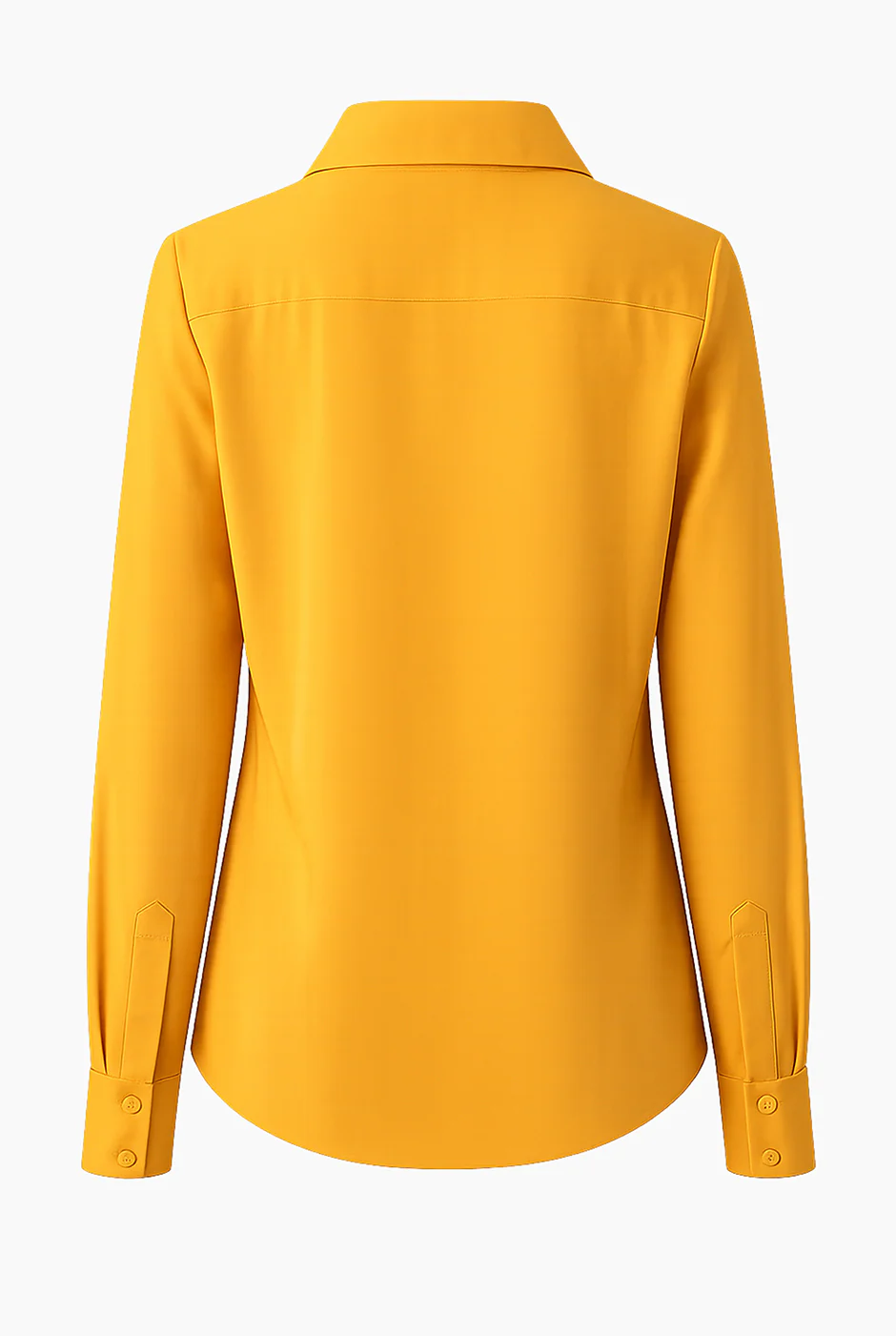 Blusa camisera lisa manga larga - Image 8