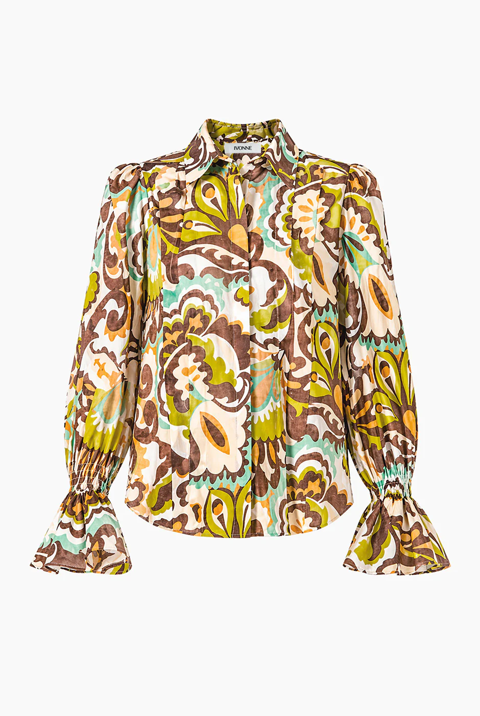 Blusa camisera manga larga - Image 5