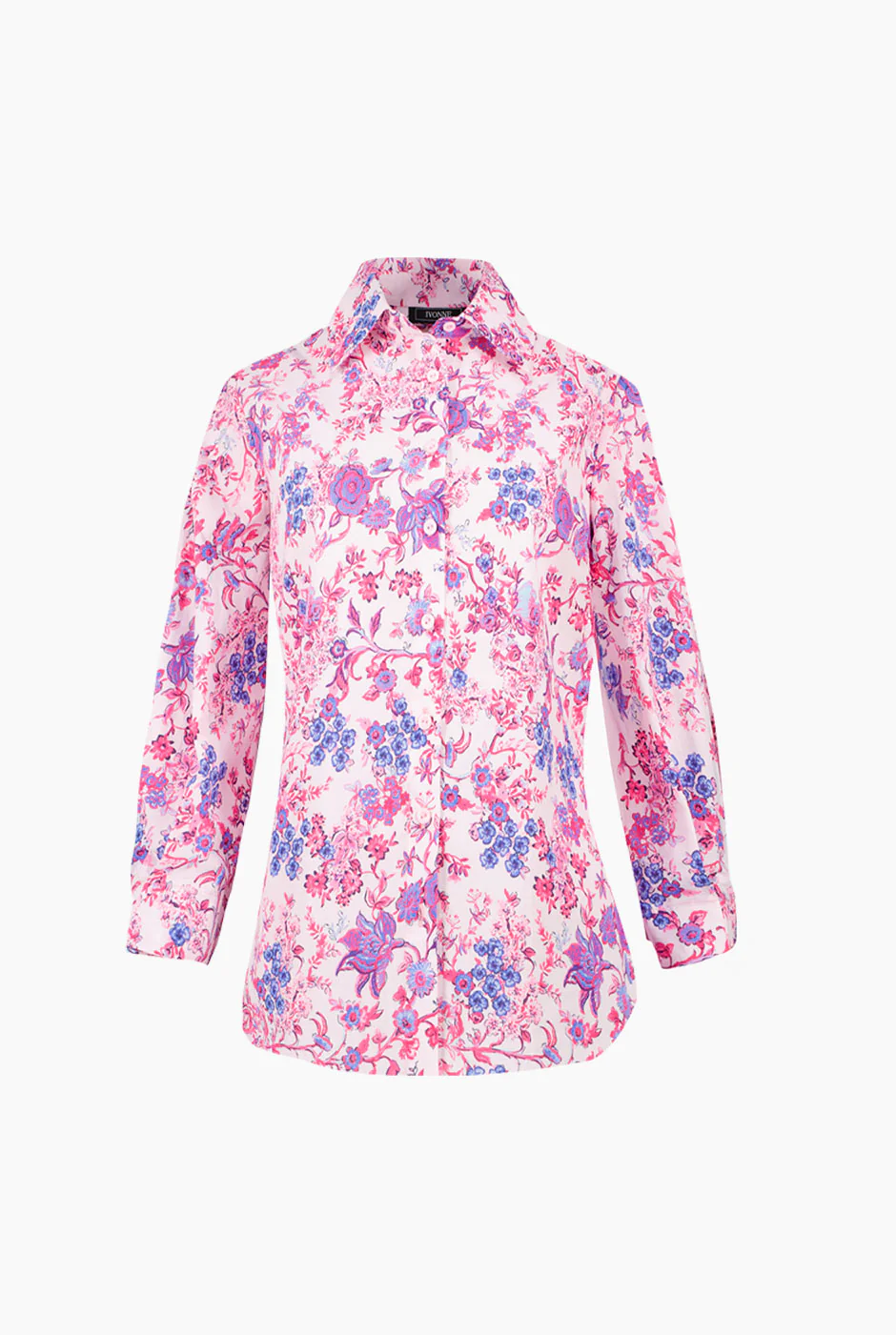 Blusa camisera recta estampada - Image 5