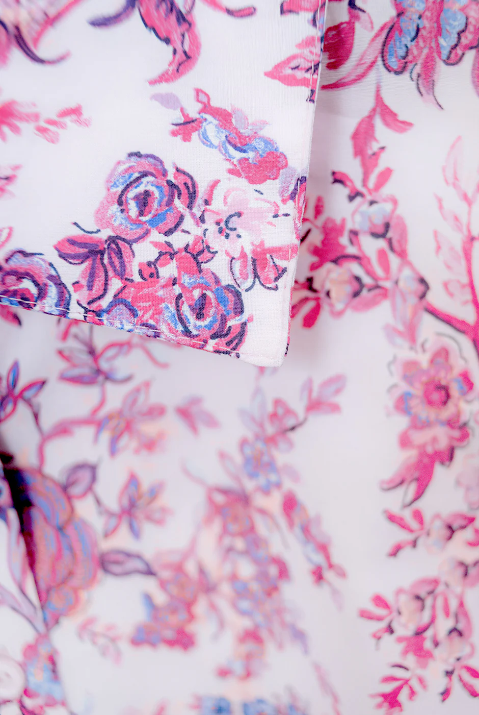 Blusa camisera recta estampada - Image 7