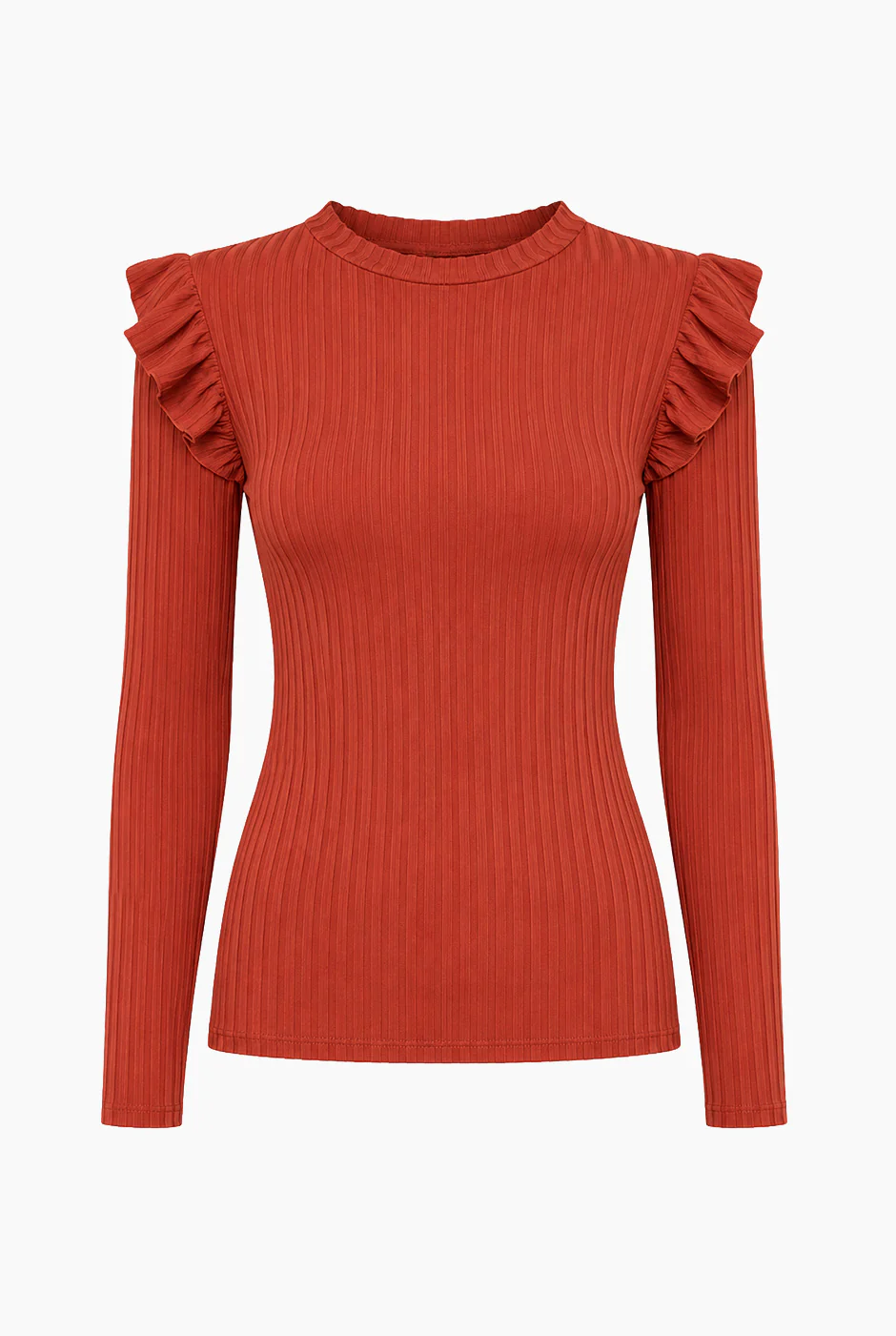 Blusa de manga larga con volantes - Image 5