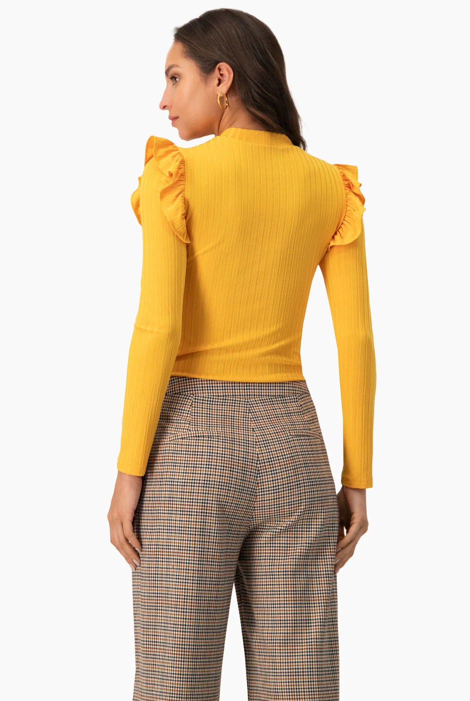 Blusa de manga larga volantes - Image 2