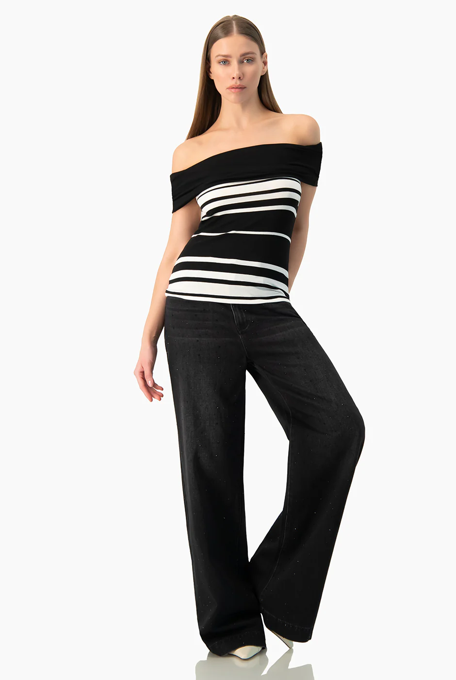 Blusa escote bardot - Image 7