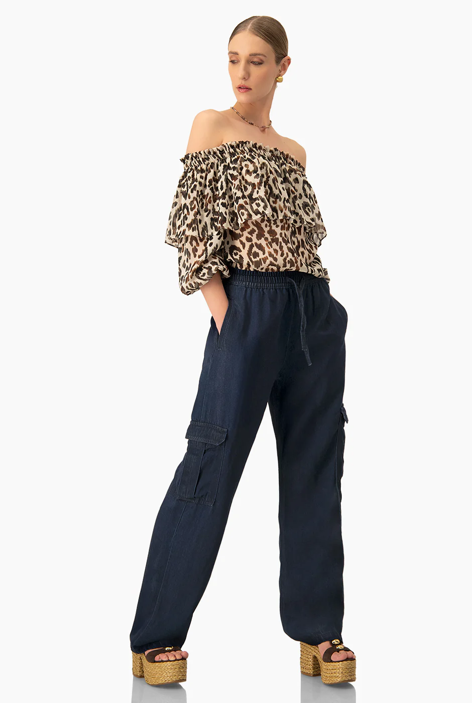 Blusa escote bardot - Image 6