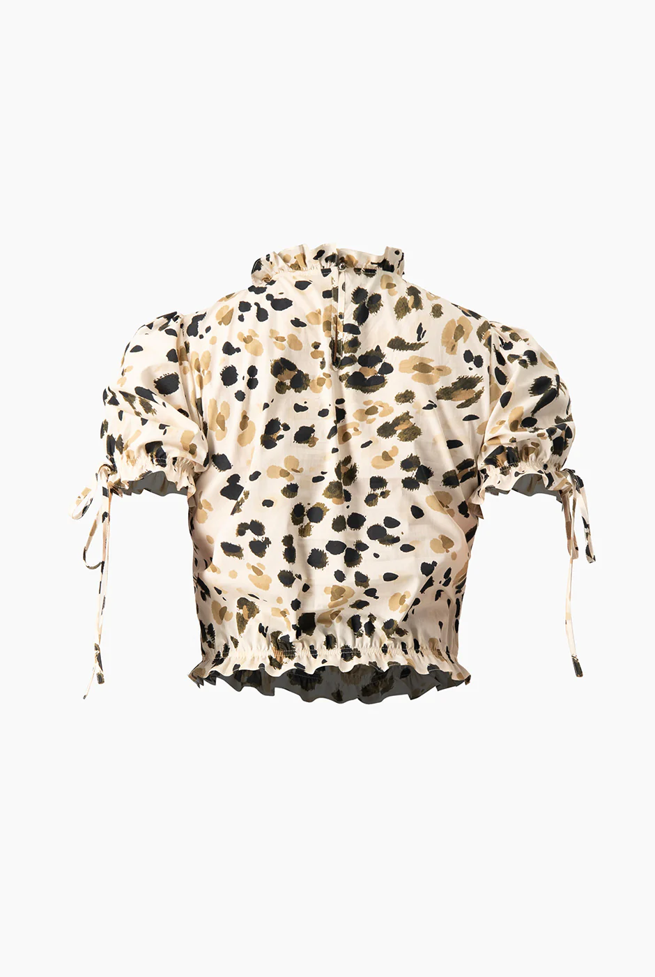 Blusa estampada cuello alto - Image 8