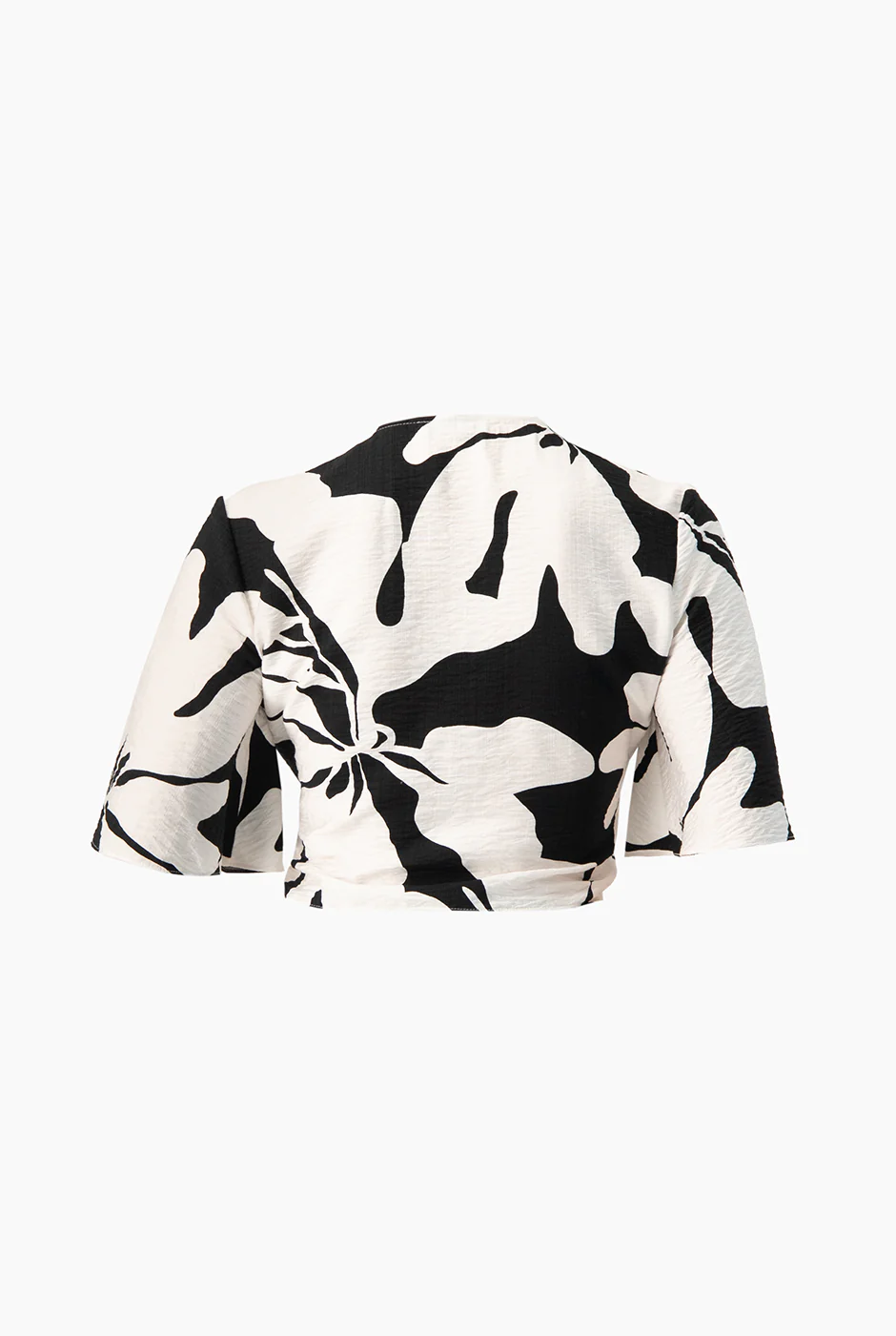 Blusa estampada de amarre - Image 7