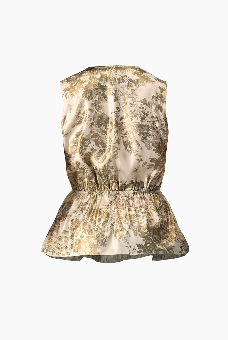 Blusa estampada y escote en V - Image 7