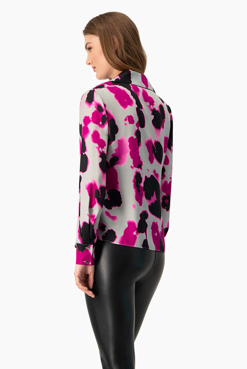 Blusa estampado de escote en V - Image 2