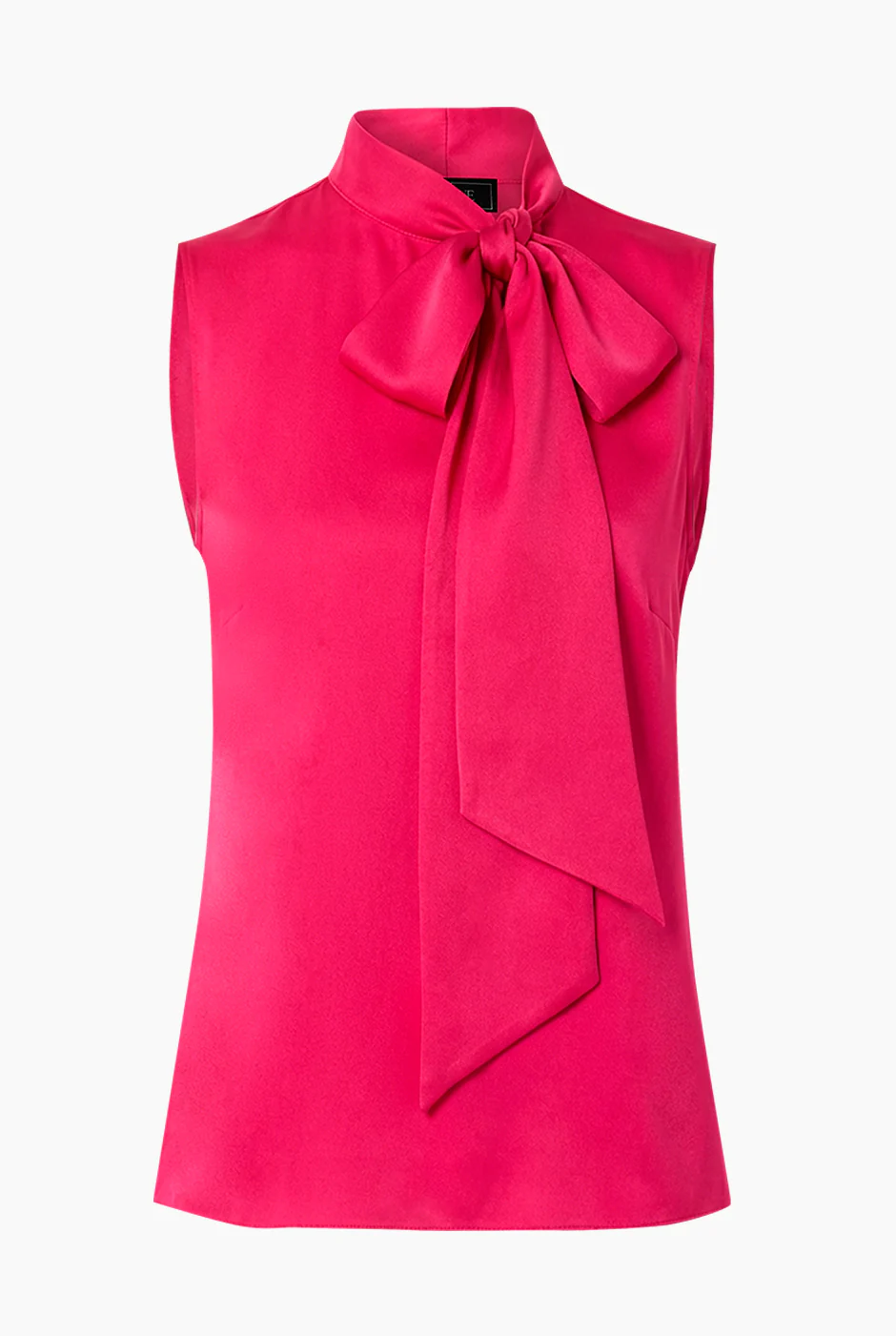 Blusa fucsia cuello con cinta - Image 5