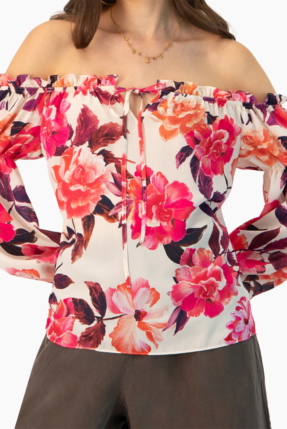Blusa hombros descubiertos - Image 7