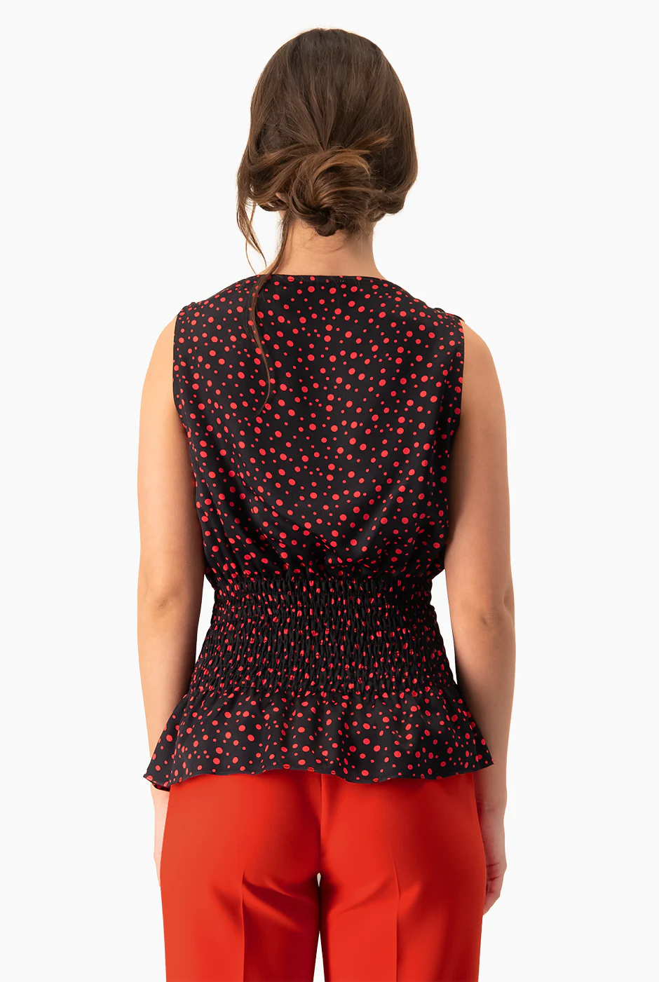 Blusa Ivonne con lazo en hombros - Image 2
