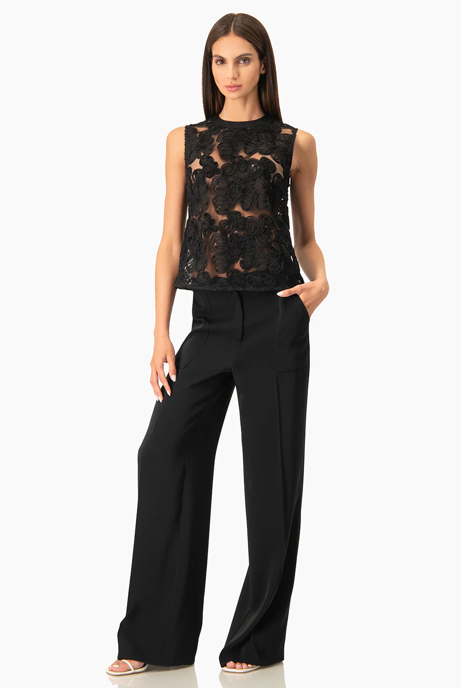 Blusa Ivonne con transparencias - Image 3