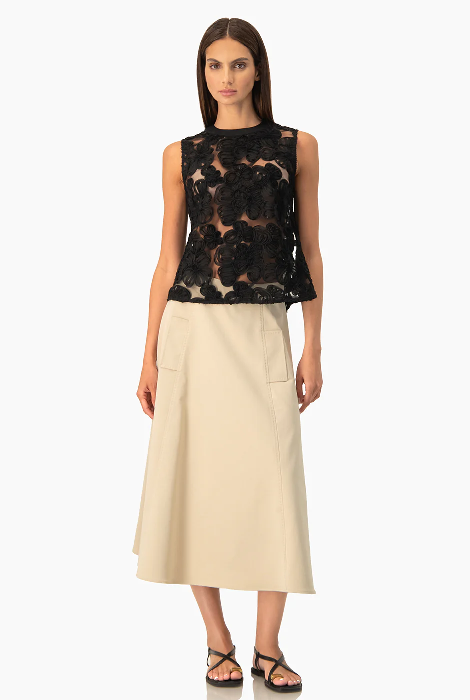 Blusa Ivonne con transparencias - Image 8