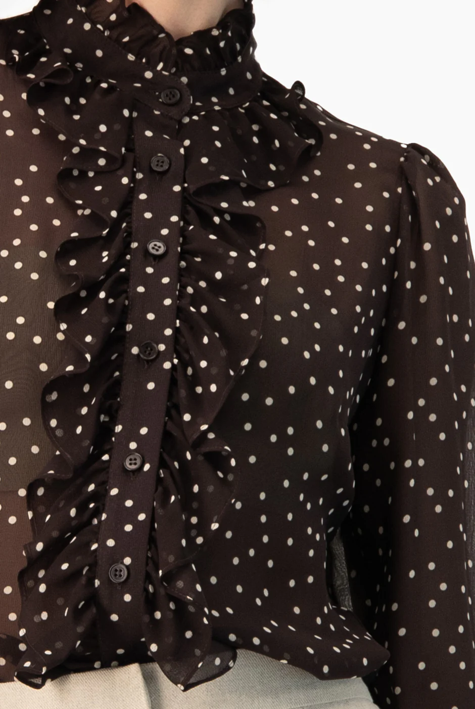 Blusa Ivonne con volantes - Image 5