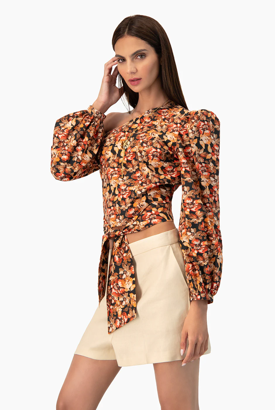 Blusa Ivonne de amarre - Image 6