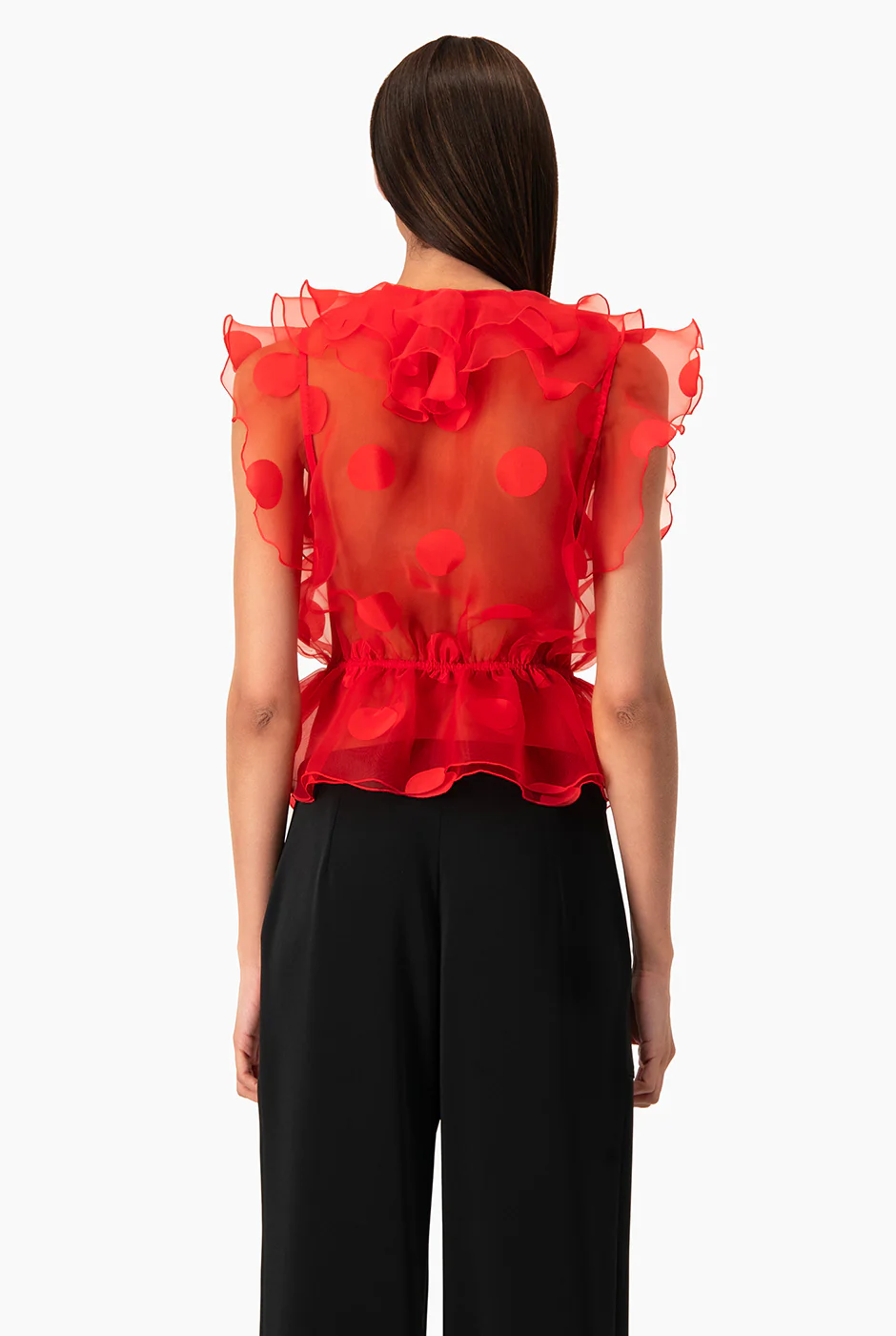 Blusa Ivonne de volanes - Image 2