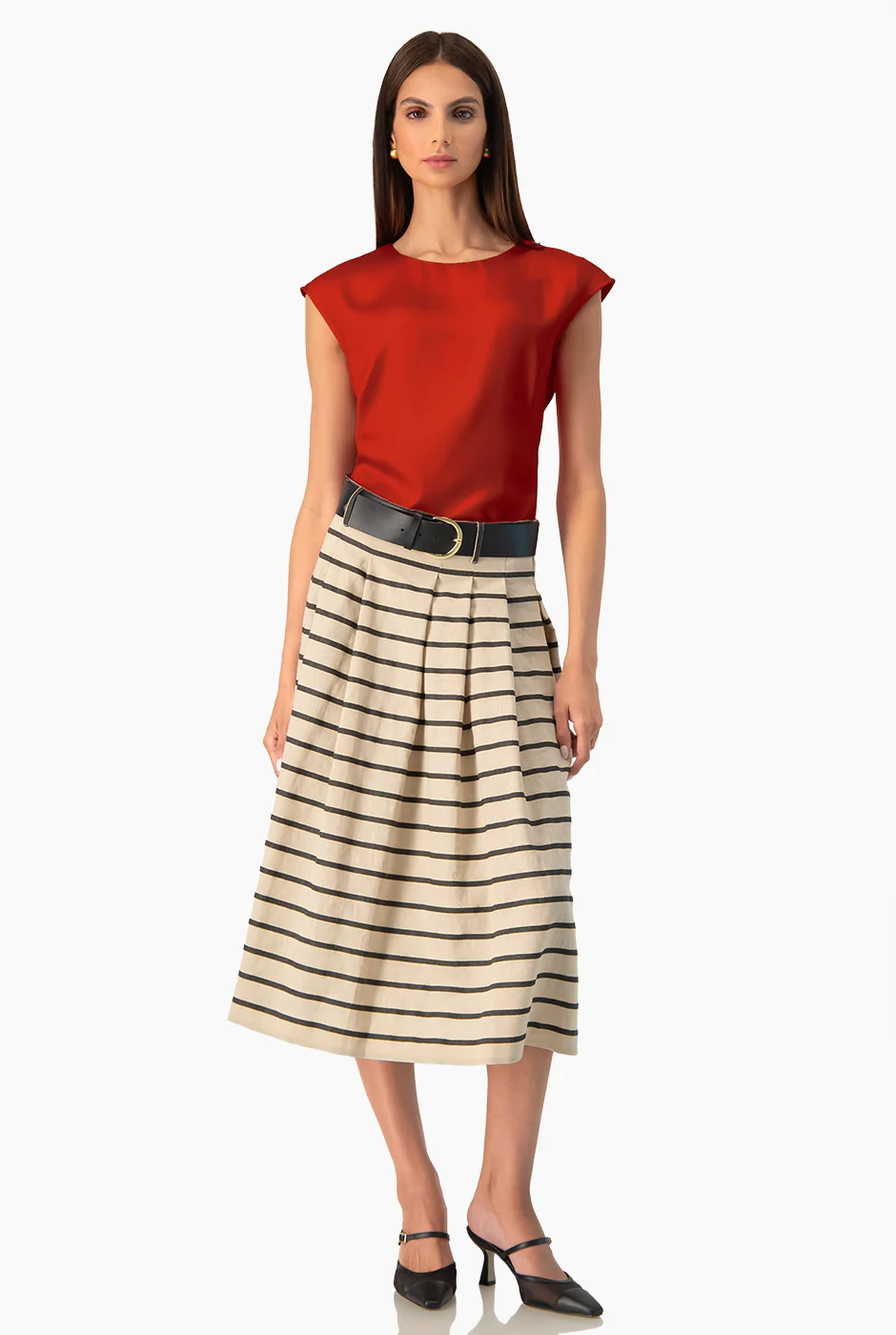 Blusa Ivonne drapeada - Image 3