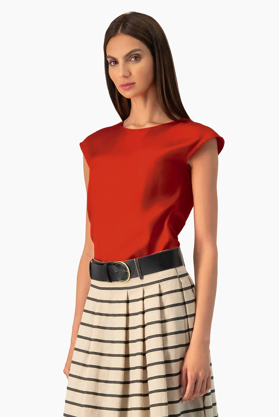 Blusa Ivonne drapeada - Image 4