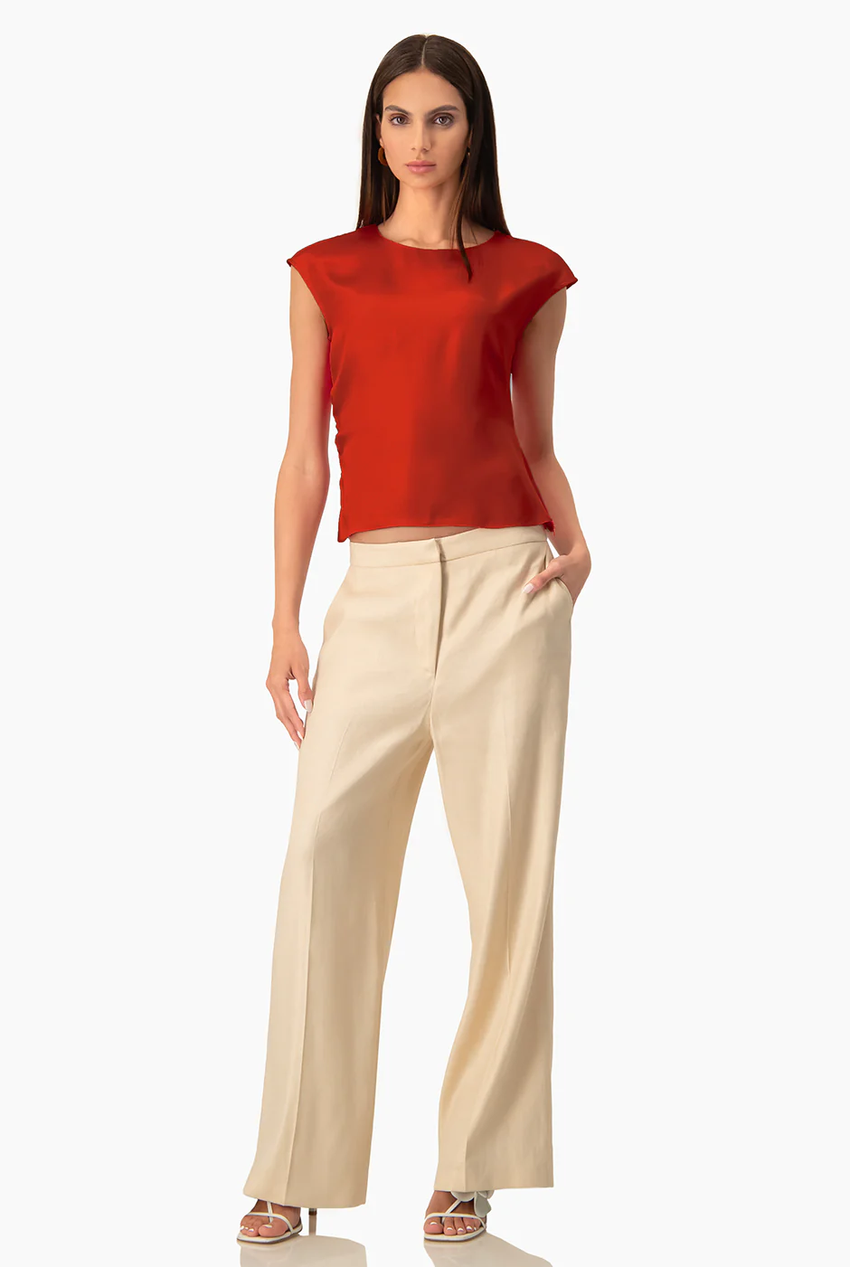 Blusa Ivonne drapeada - Image 7