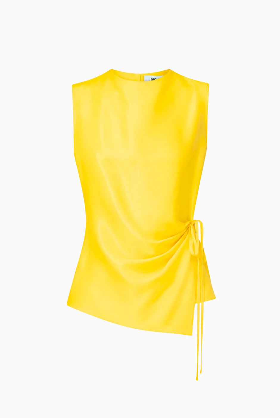 Blusa Ivonne lisa con amarre - Image 7