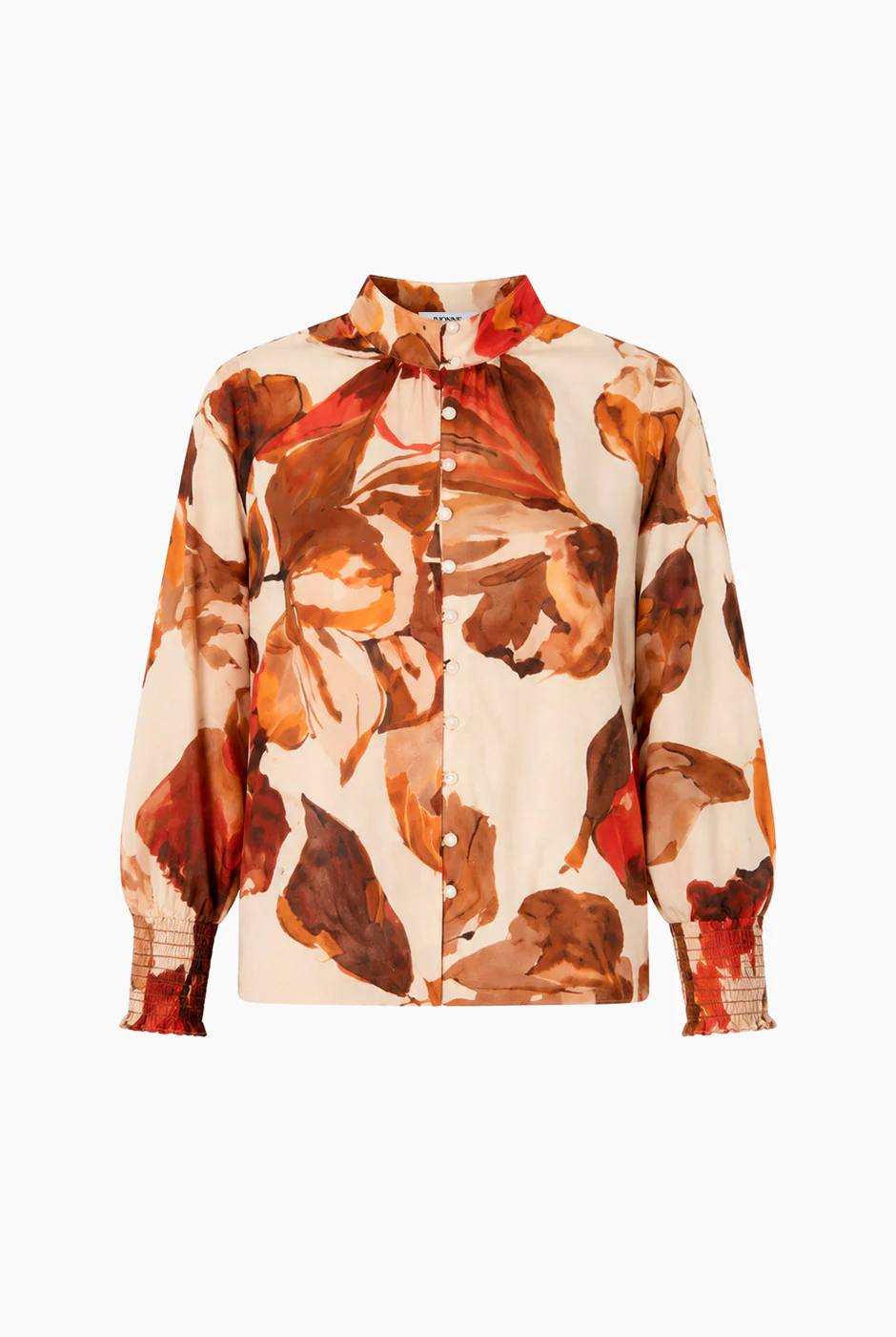 Blusa Ivonne manga 3/4 con smock - Image 5