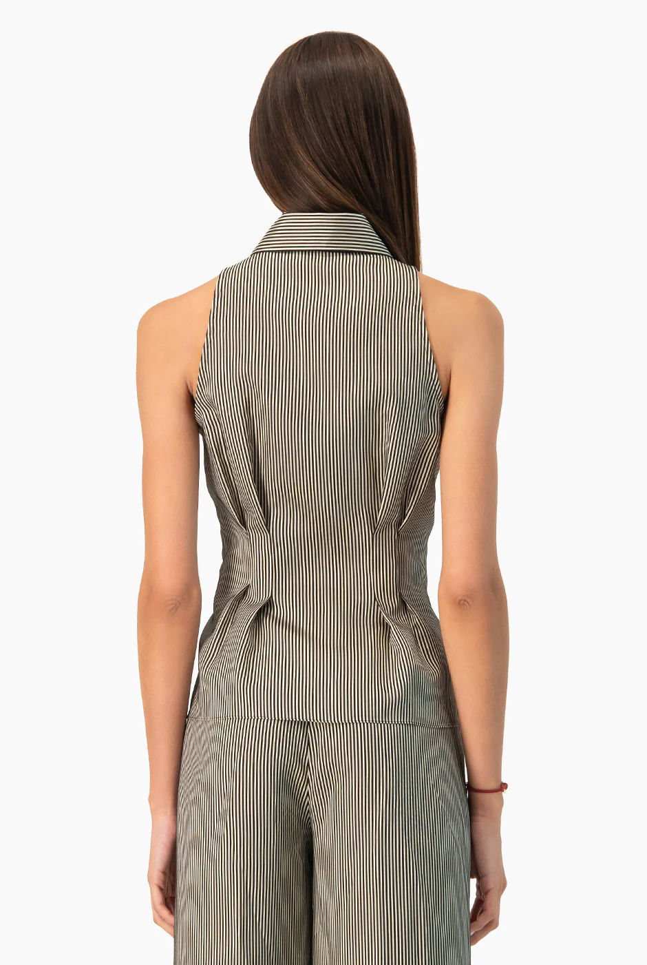 Blusa Ivonne rayada con cinta - Image 2