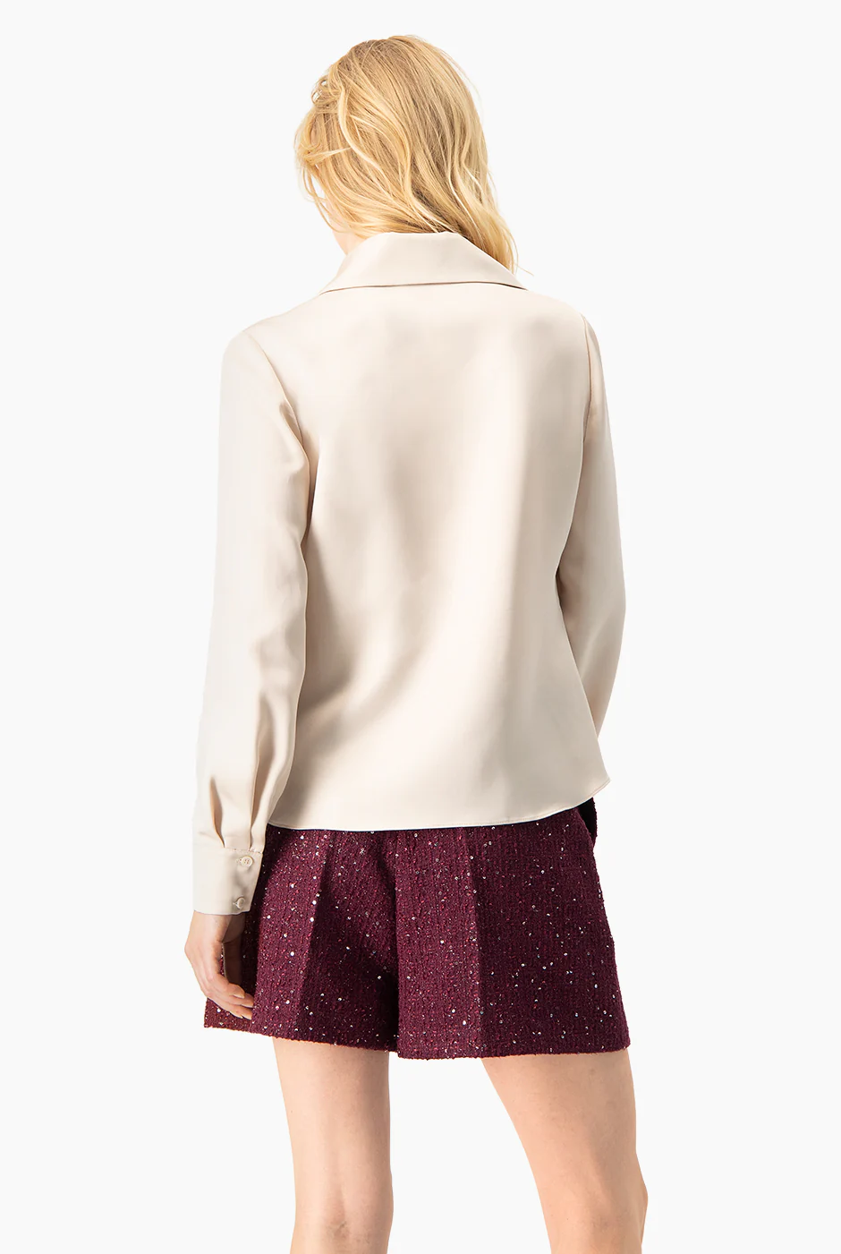Blusa lisa camisera - Image 2