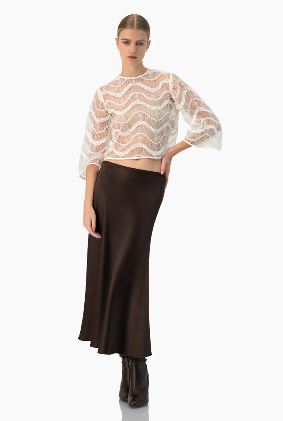 Blusa manga acampanada - Image 6