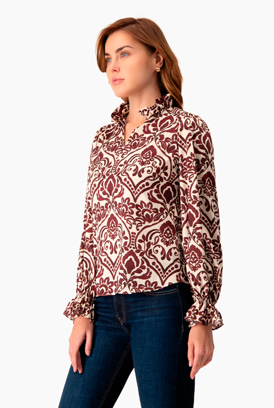 Blusa manga larga con puño - Image 3