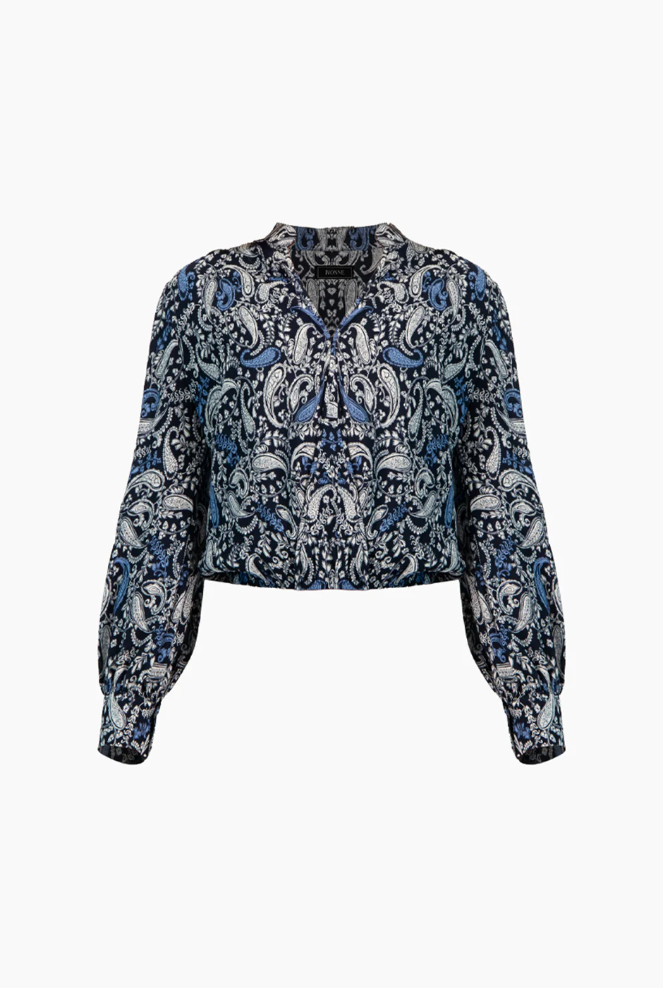 Blusa manga larga escote en V - Image 5