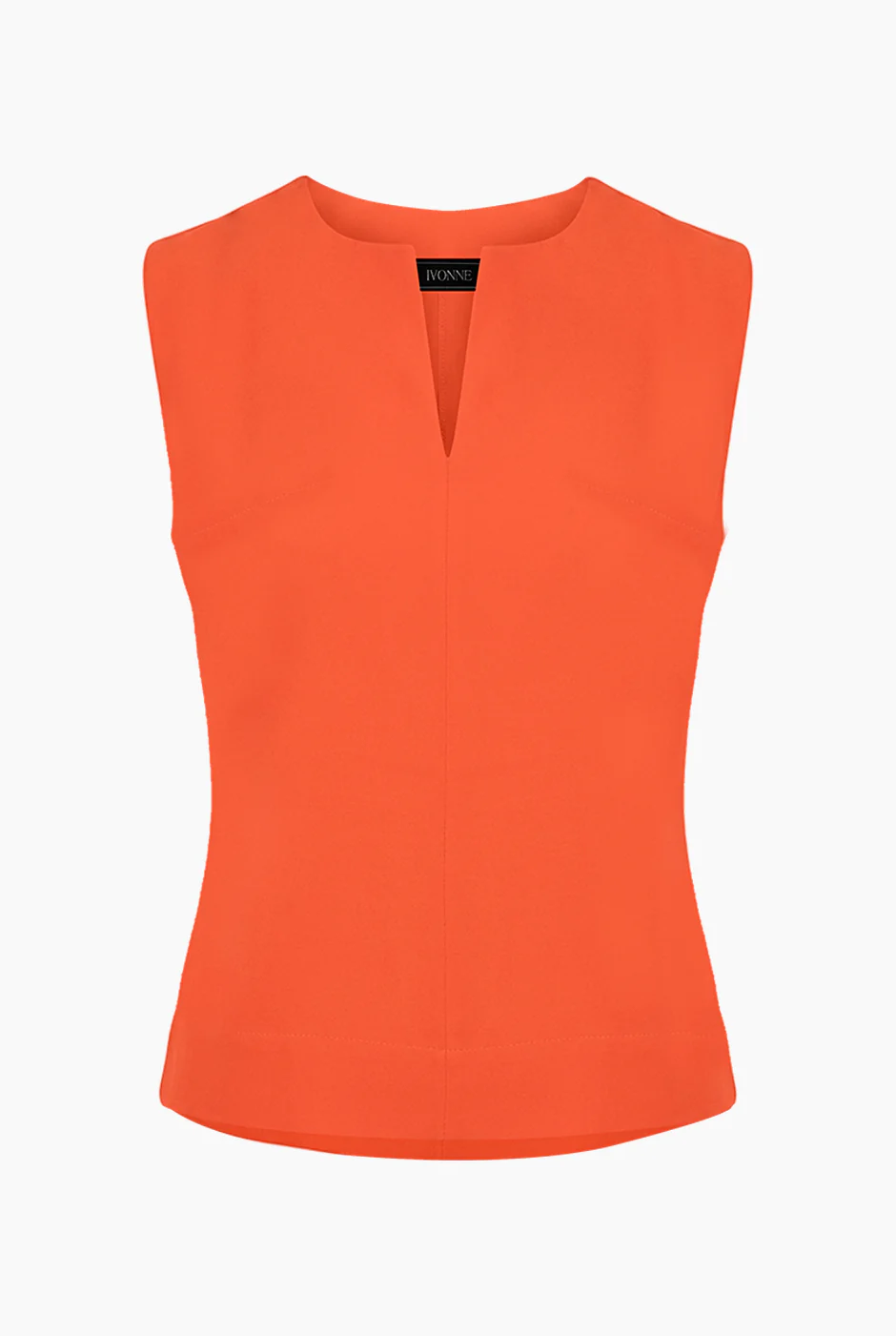 Blusa naranja sin mangas - Image 5
