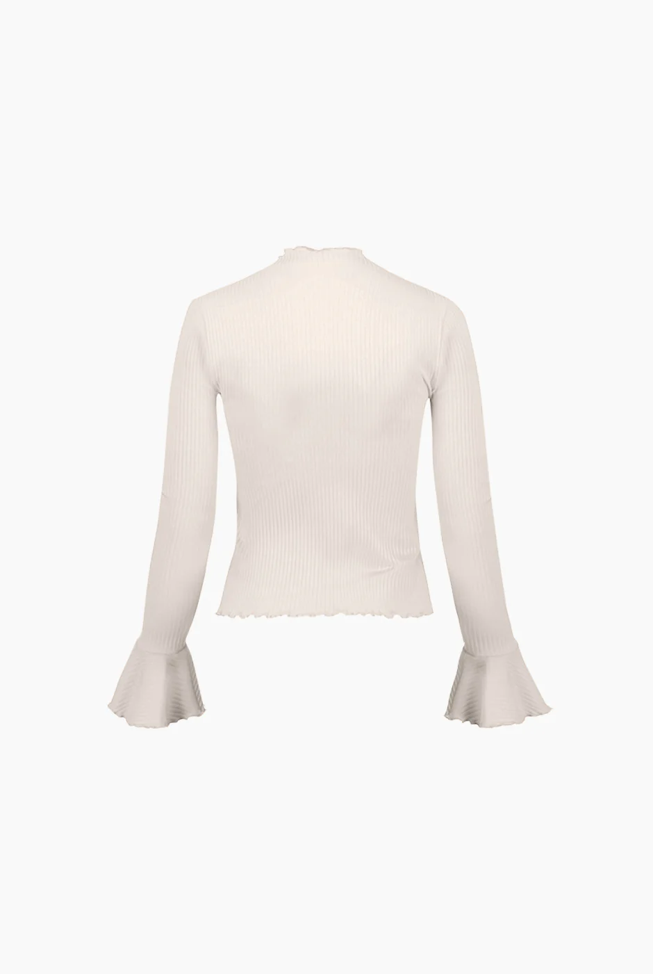 Blusa natural de cuello redondo - Image 7