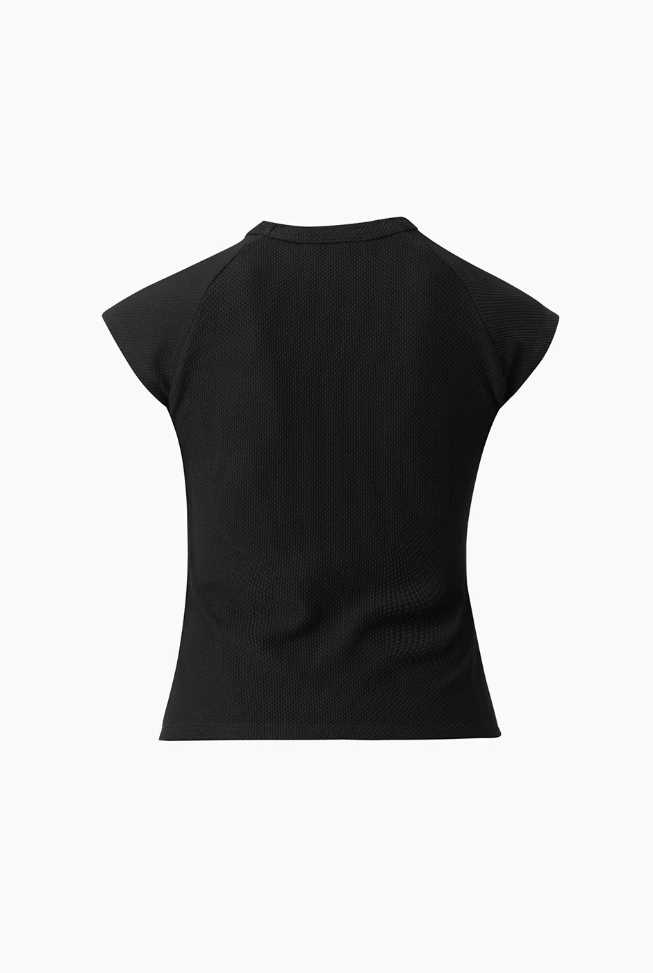 Blusa negra manga ranglan - Image 9