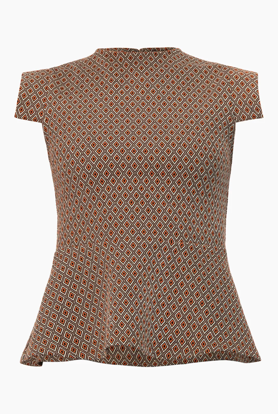 Blusa peplum de manga simulada - Image 5