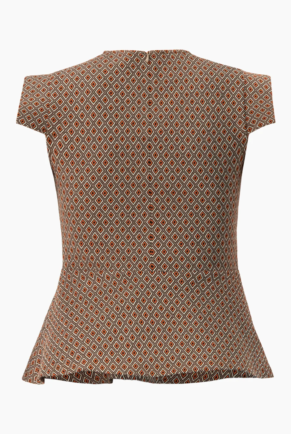 Blusa peplum de manga simulada - Image 8