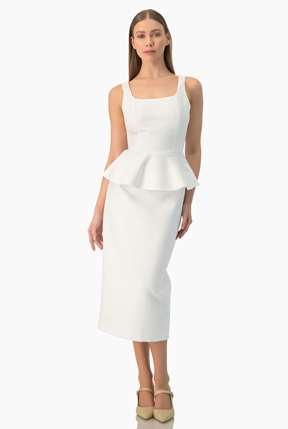 Blusa peplum sin mangas - Image 7