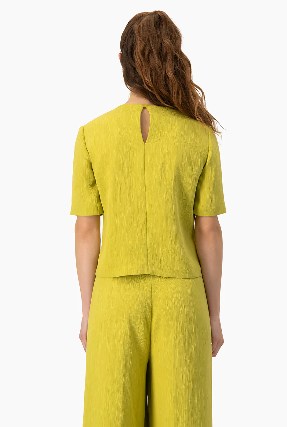 Blusa recta de cuello redondo - Image 2