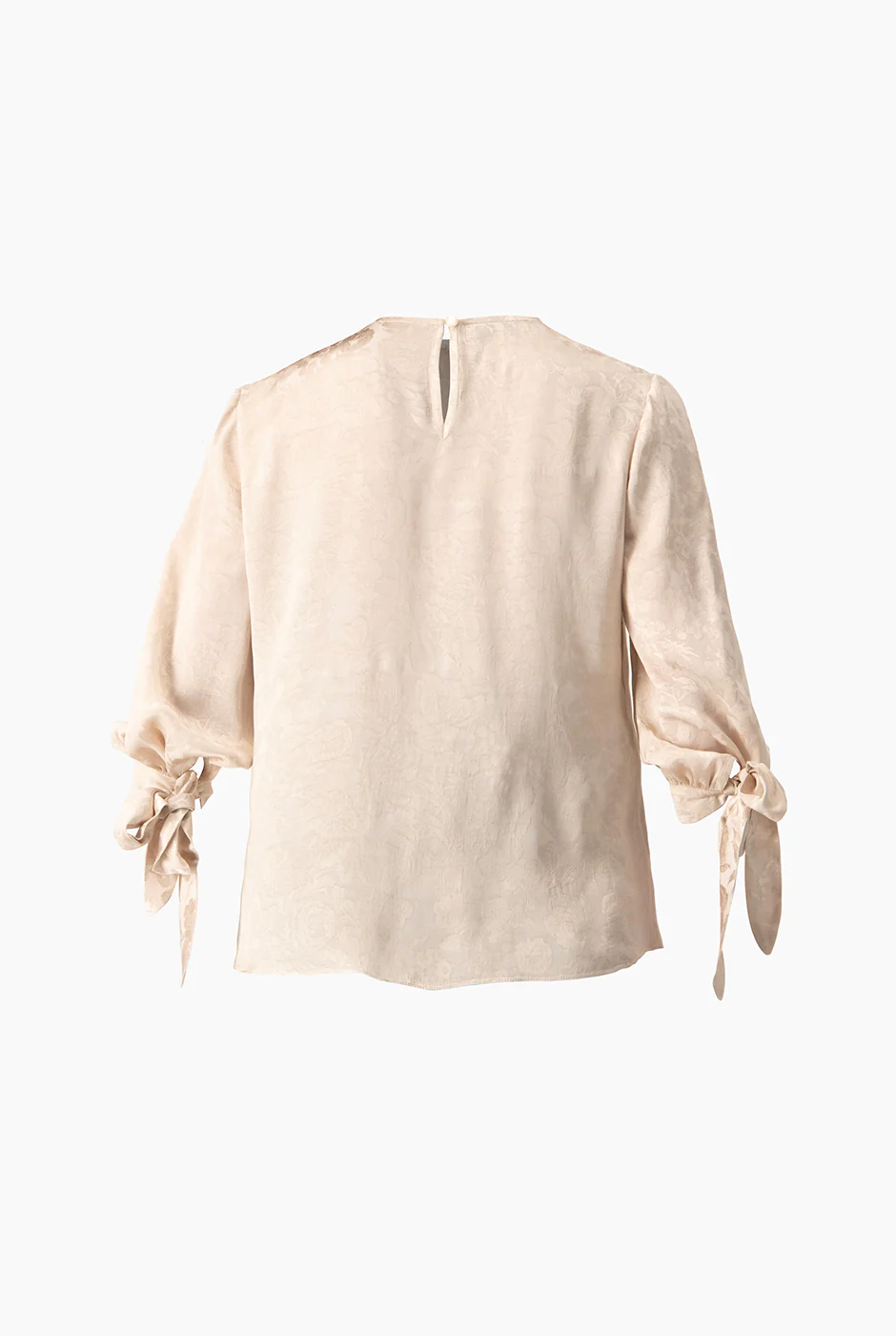 Blusa recta de manga con amarre - Image 8