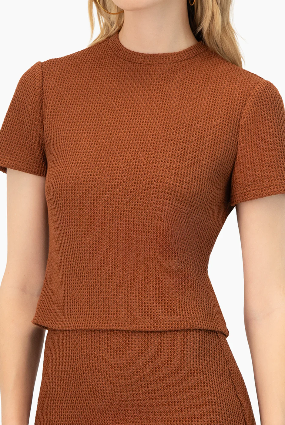 Blusa recta y manga corta - Image 7
