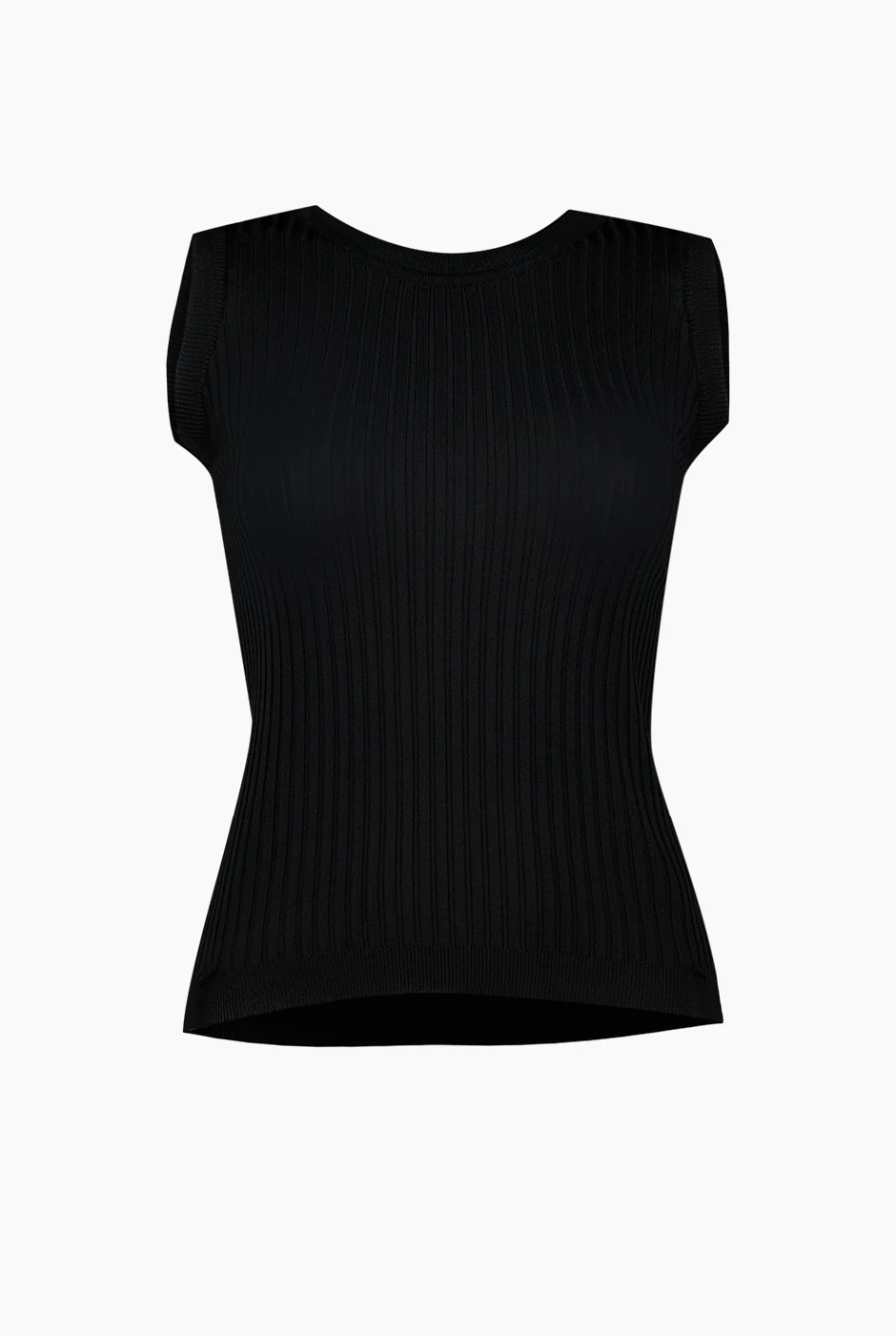 Blusa sin mangas color negro - Image 5