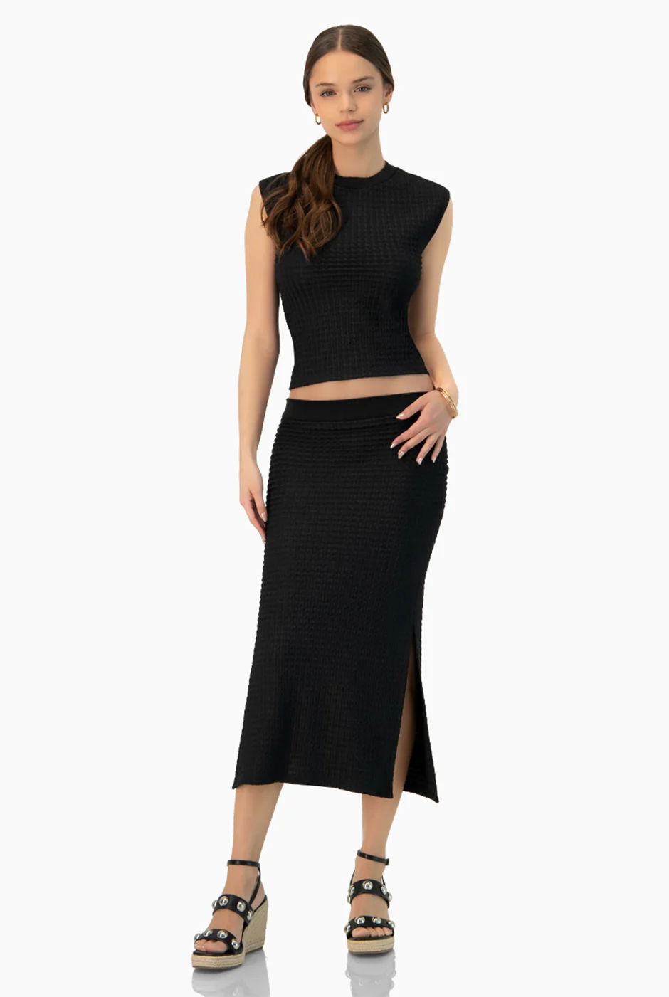 Blusa sin mangas tejida - Image 6