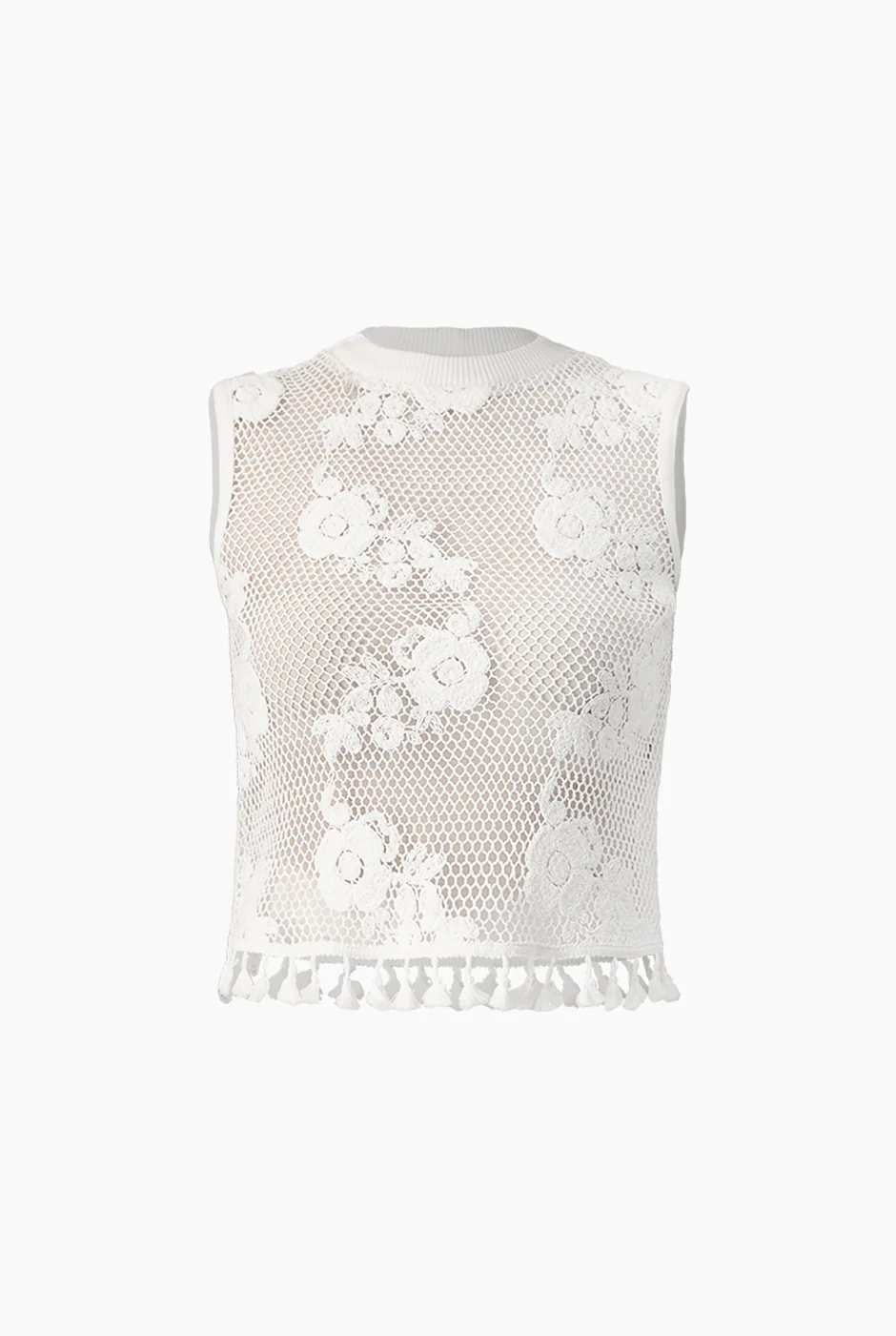 Blusa tejida con flecos - Image 5