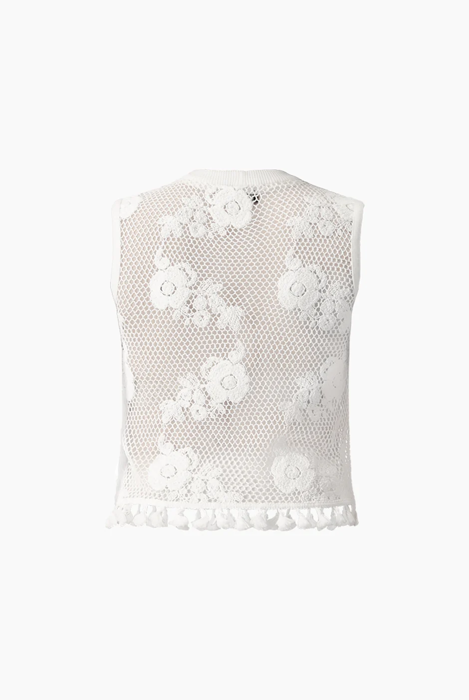 Blusa tejida con flecos - Image 8