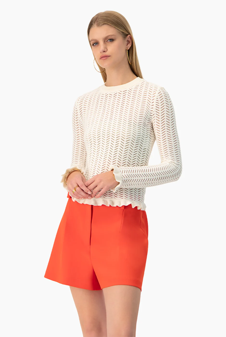 Blusa tejida manga larga - Image 4